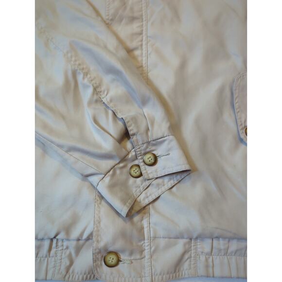 BOGARI WEATHER WEAR Lined Lightweight Windbreaker Tan Men's size XL Design Italy - Picture 4 of 9